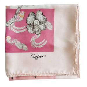 Authentic Silk Cartier Scarf